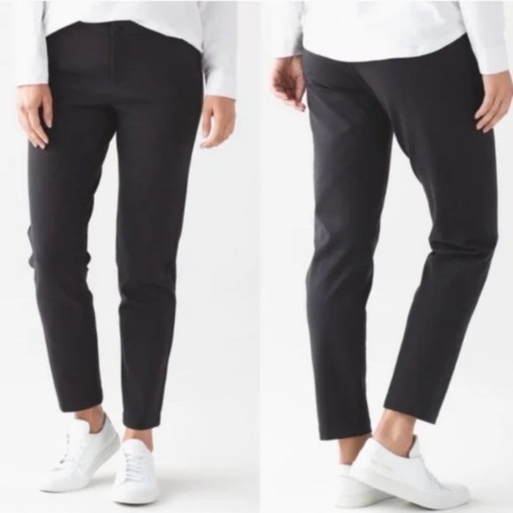 lululemon athletica Pants - LULULEMON Black City Trek Trouser II *28" Size 6
